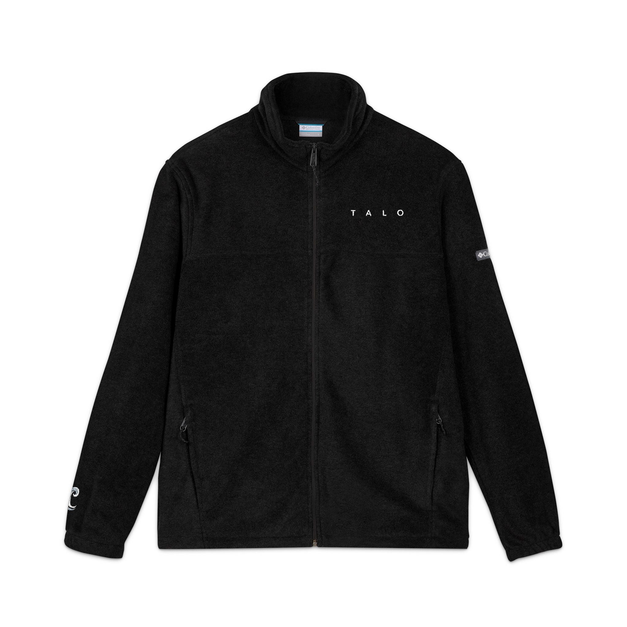 Embroidered Fleece Jacket – Minimalist TAIO Logo