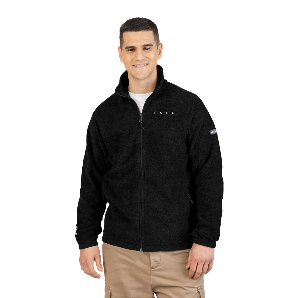 Embroidered Fleece Jacket – Minimalist TAIO Logo
