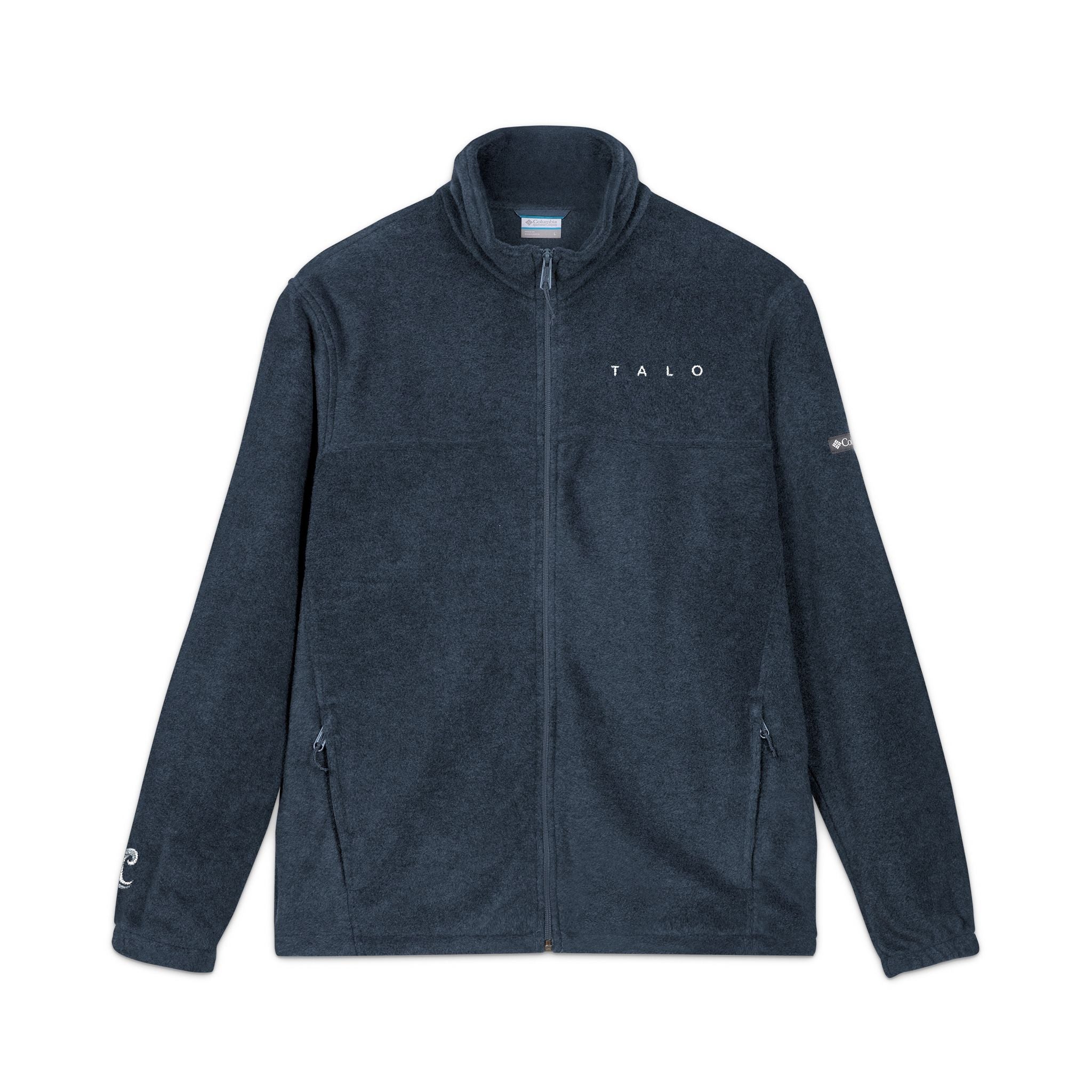 Embroidered Fleece Jacket – Minimalist TAIO Logo