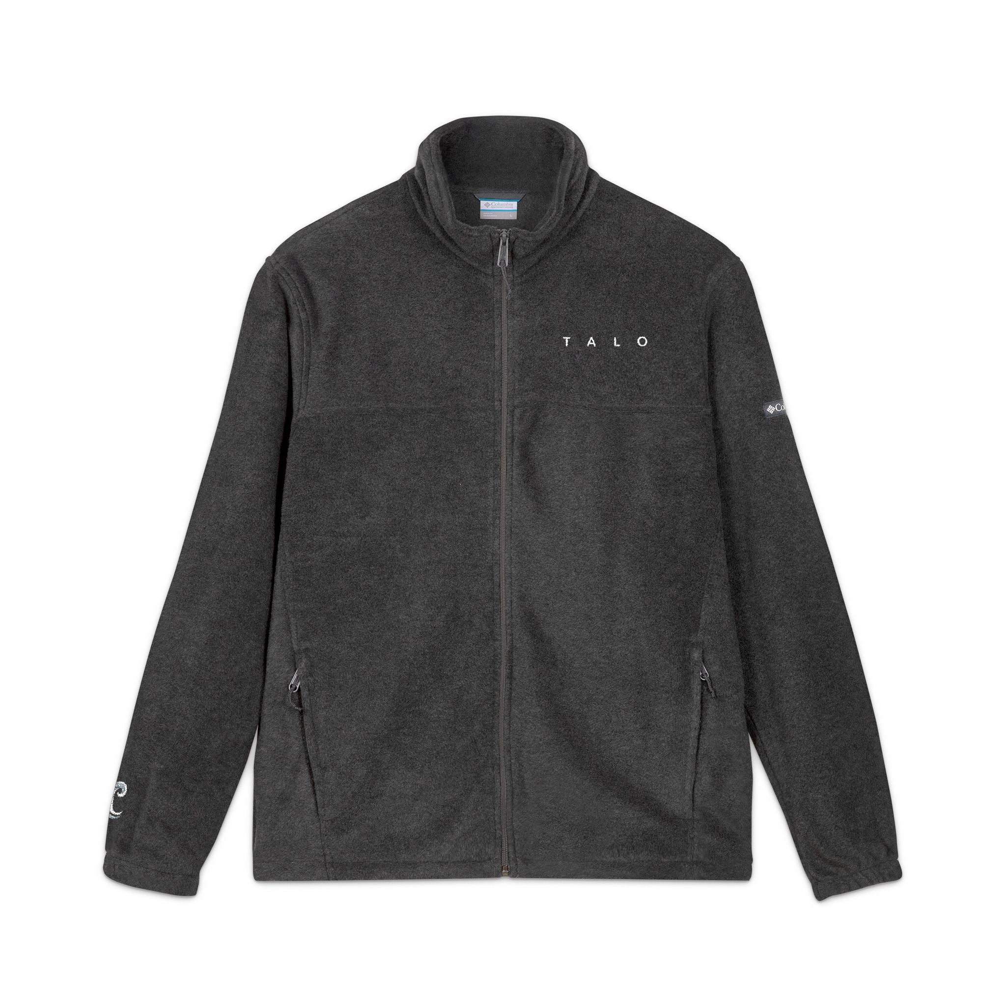 Embroidered Fleece Jacket – Minimalist TAIO Logo