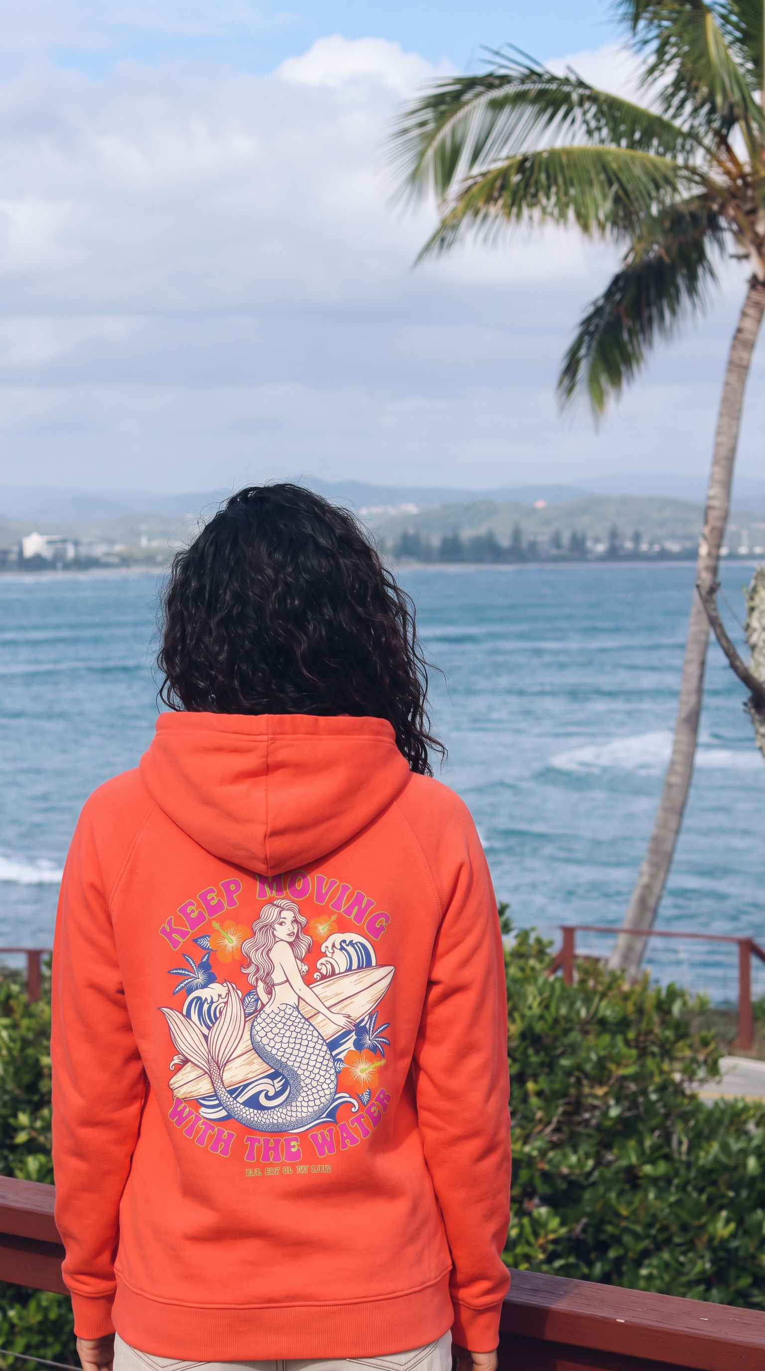 Women's Keep Moving With The Water Hoodie