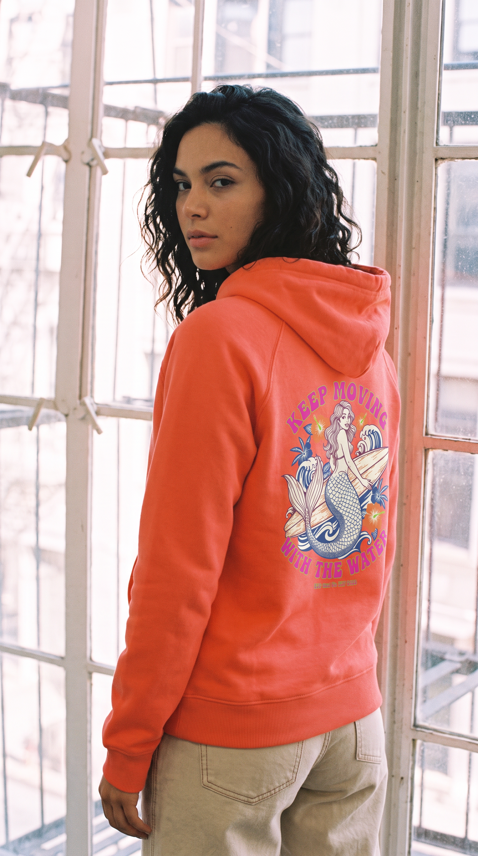 Women's Keep Moving With The Water Hoodie