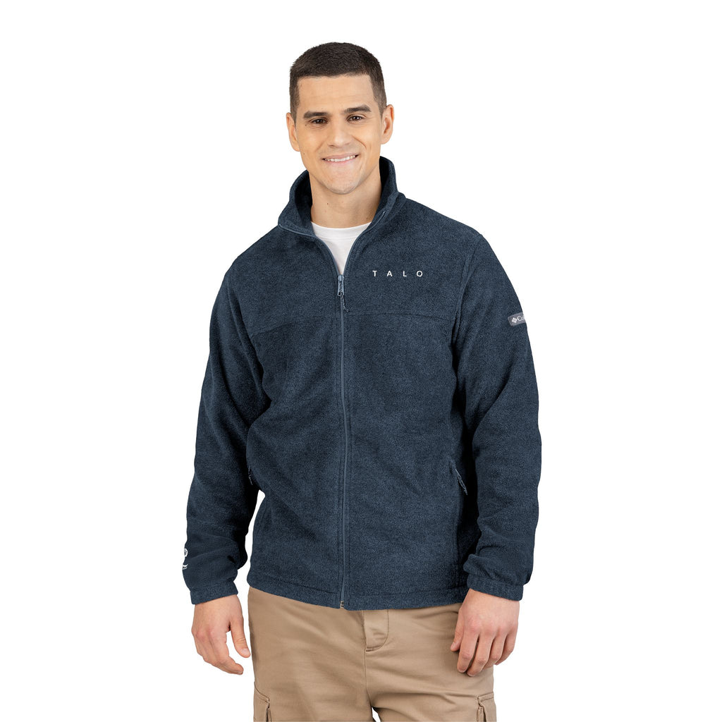 Embroidered Fleece Jacket – Minimalist TAIO Logo