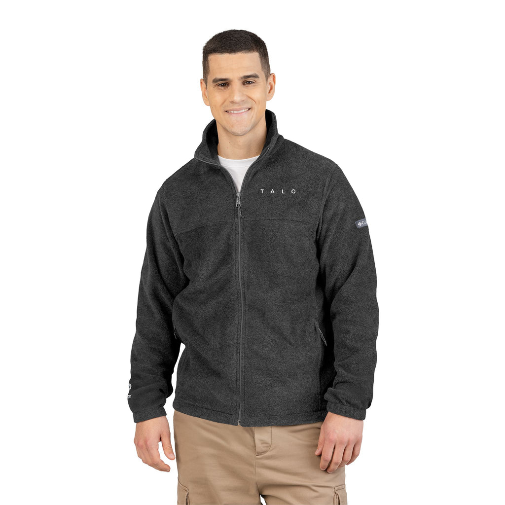 Embroidered Fleece Jacket – Minimalist TAIO Logo