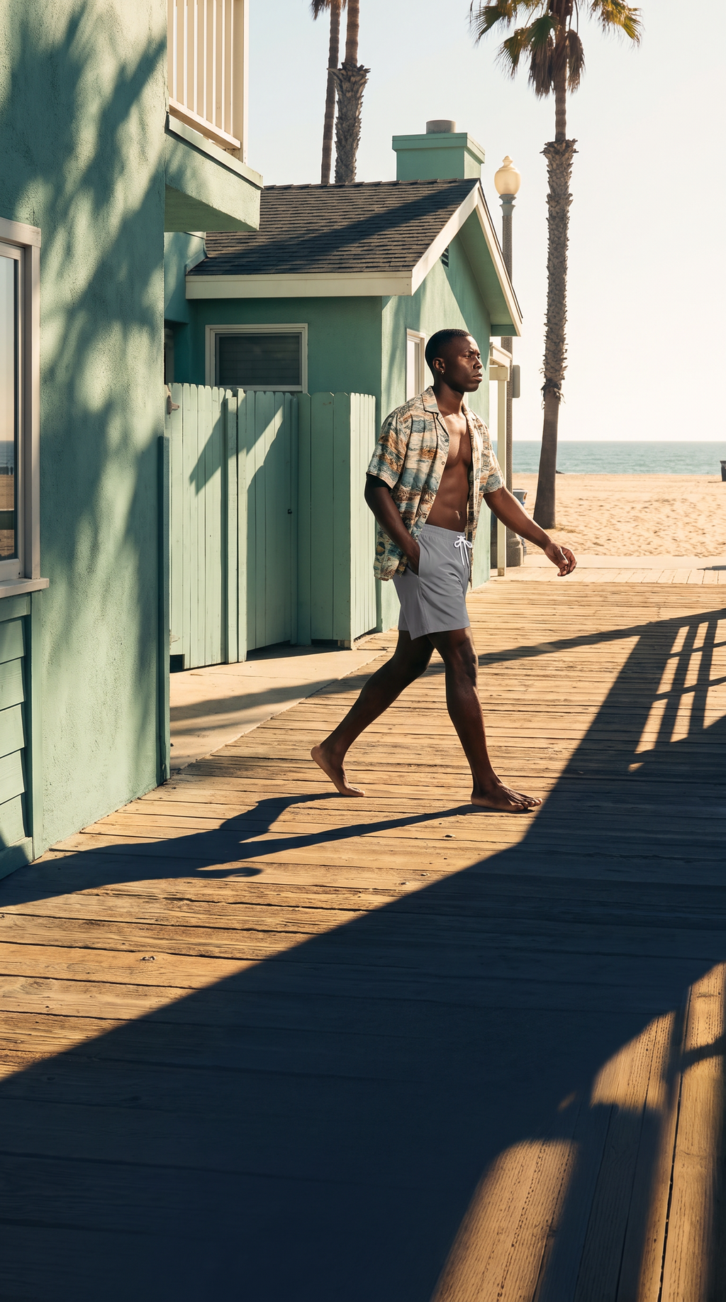 Men's Grey Talo Boardshorts