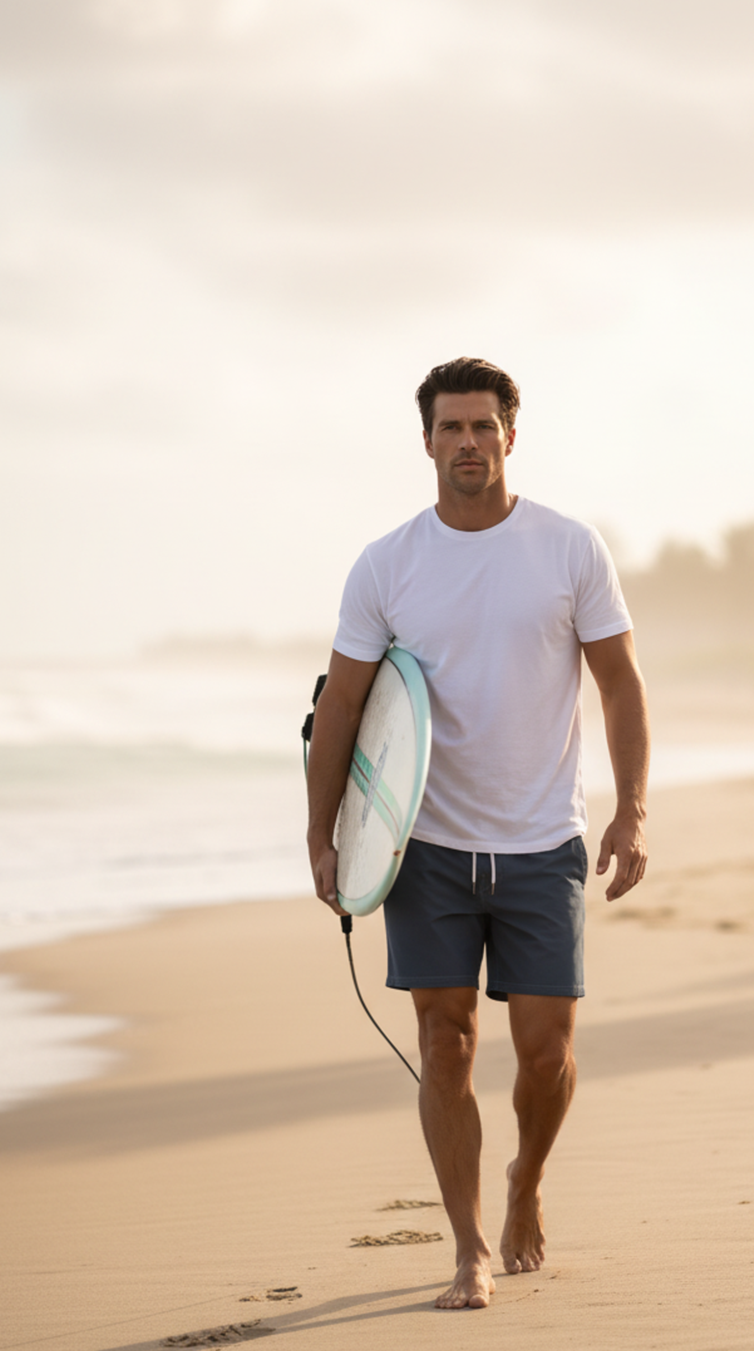 Men's Navy Talo Board Shorts