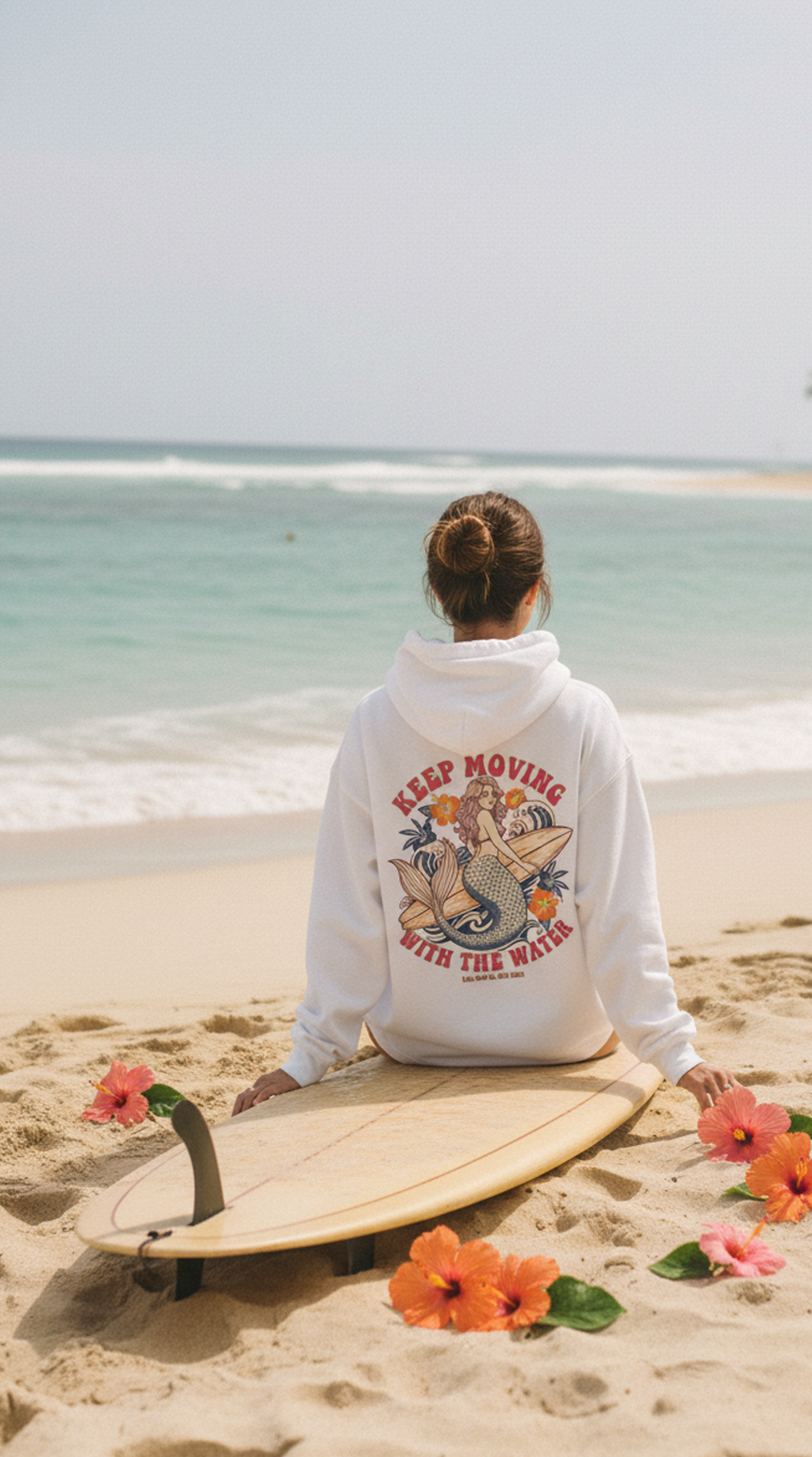 Women's Keep Moving With The Water Hoodie