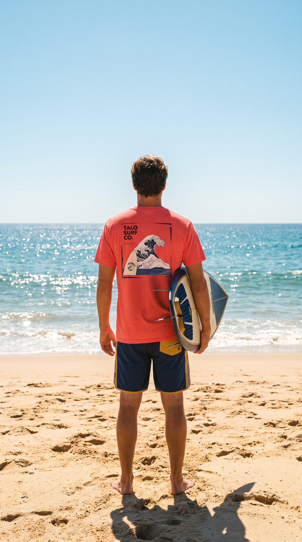 Men's Surf Wave Tee