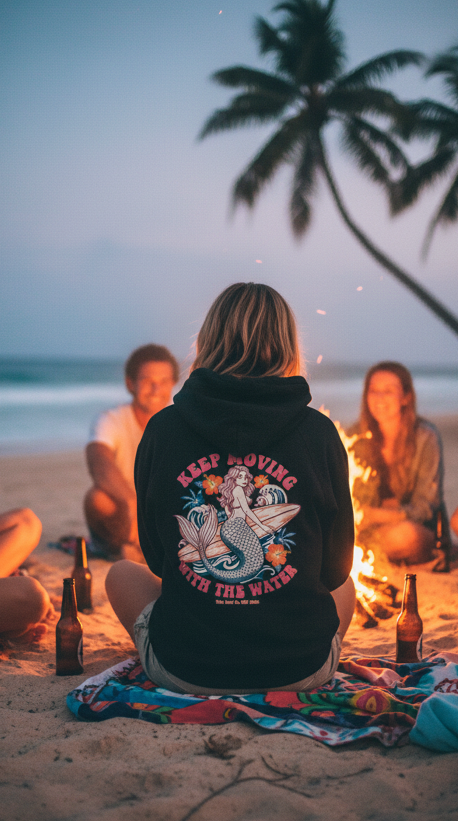 Women's Keep Moving With The Water Hoodie
