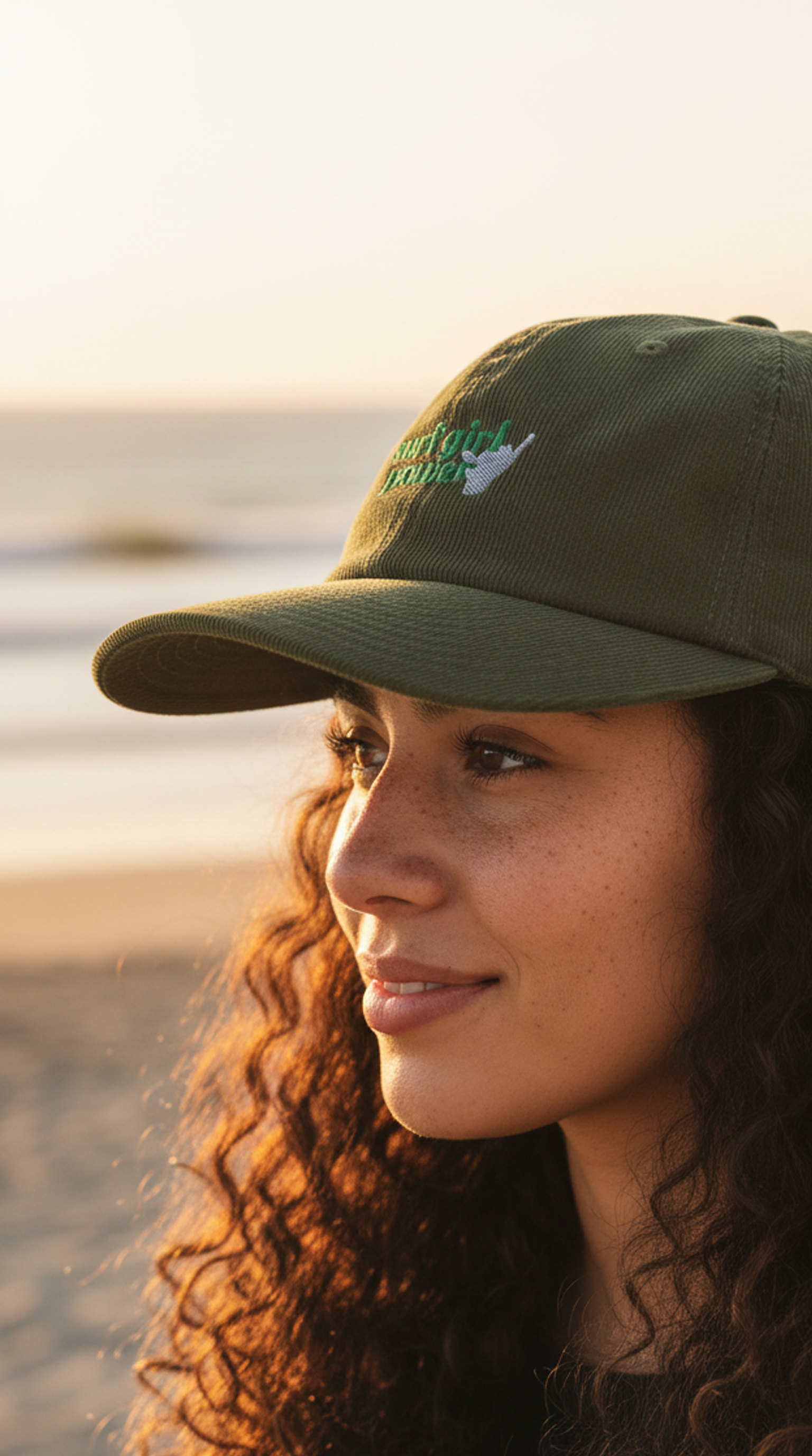 Women's Surf Girl Power Corduroy Hat