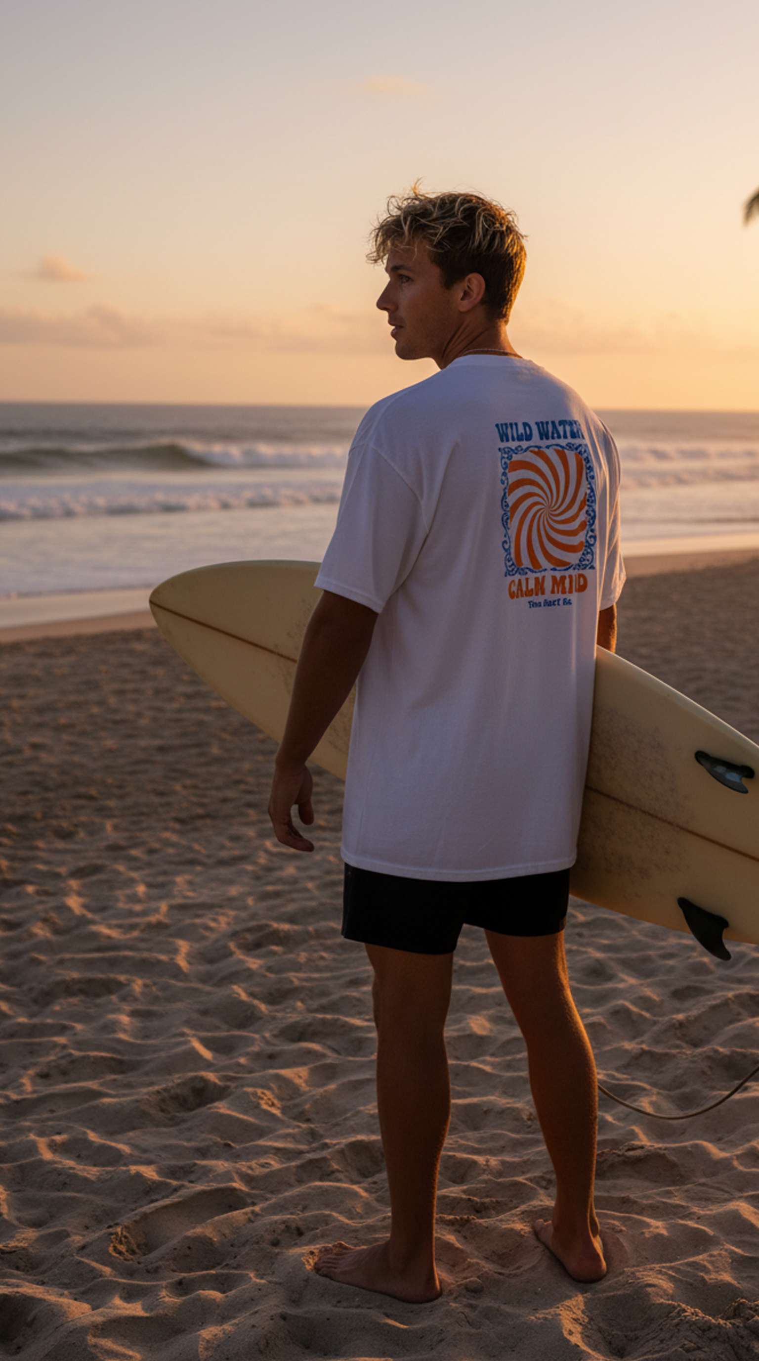 Men's Wild Water Calm Mind Tee