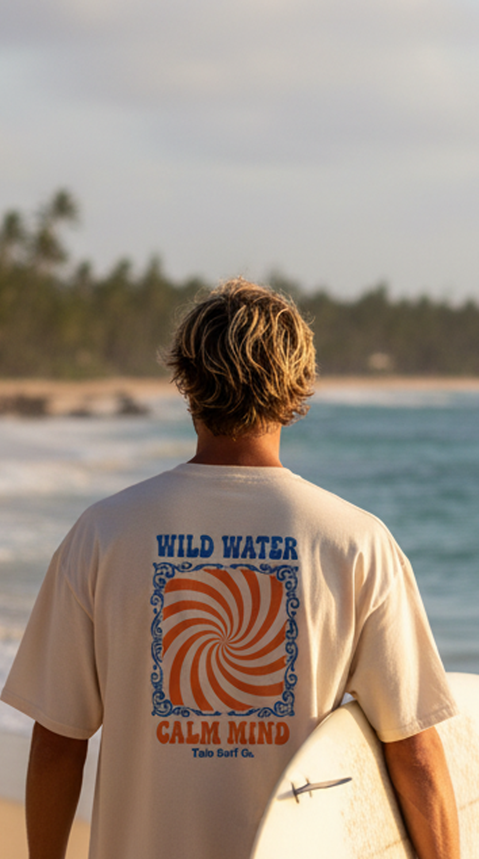 Men's Wild Water Calm Mind Tee