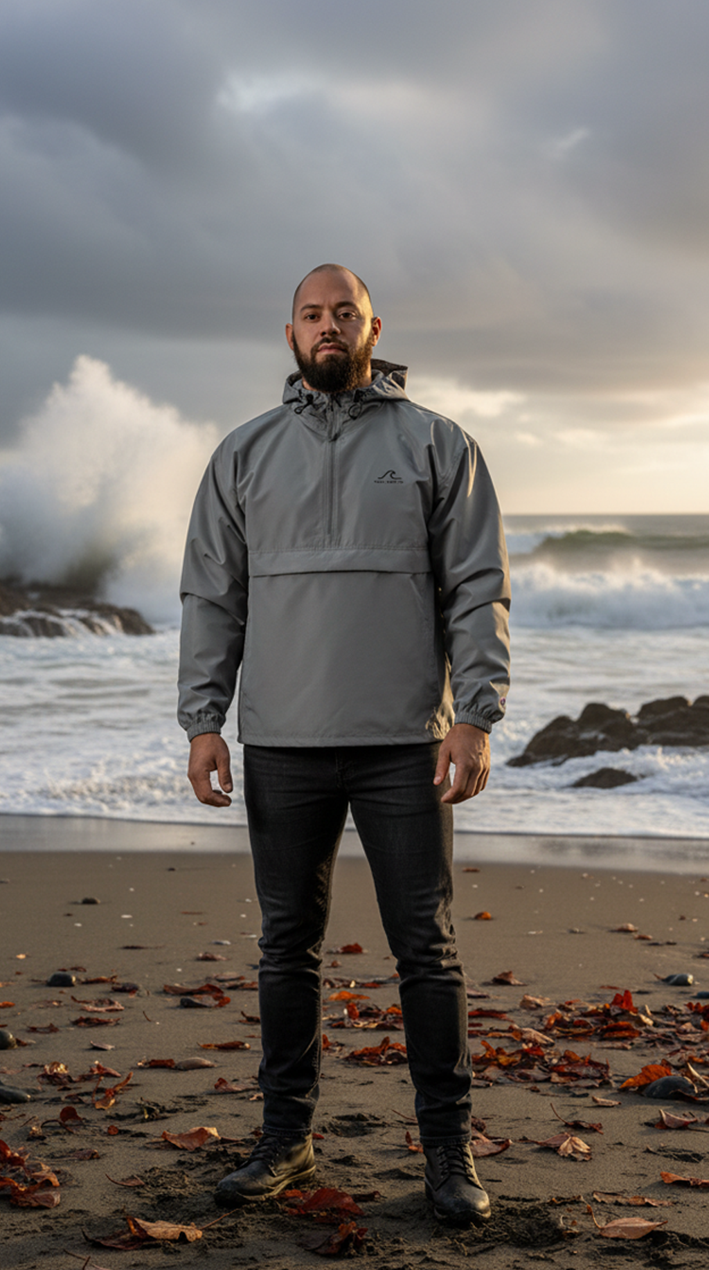 Men's Embroidered Champion Packable Jacket