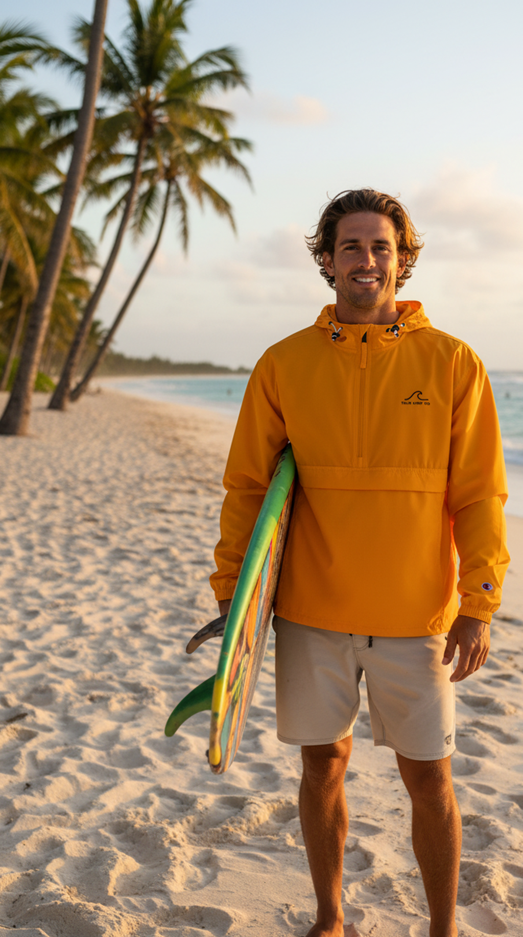 Men's Embroidered Champion Packable Jacket