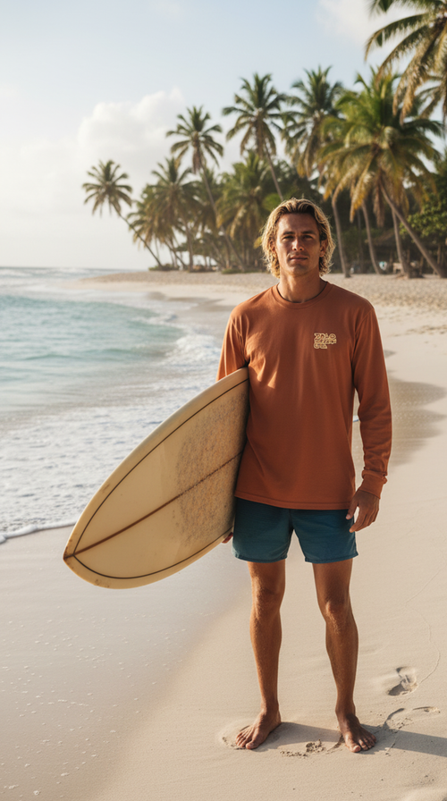 Men's Long Sleeve Sunday Morning Surf Club