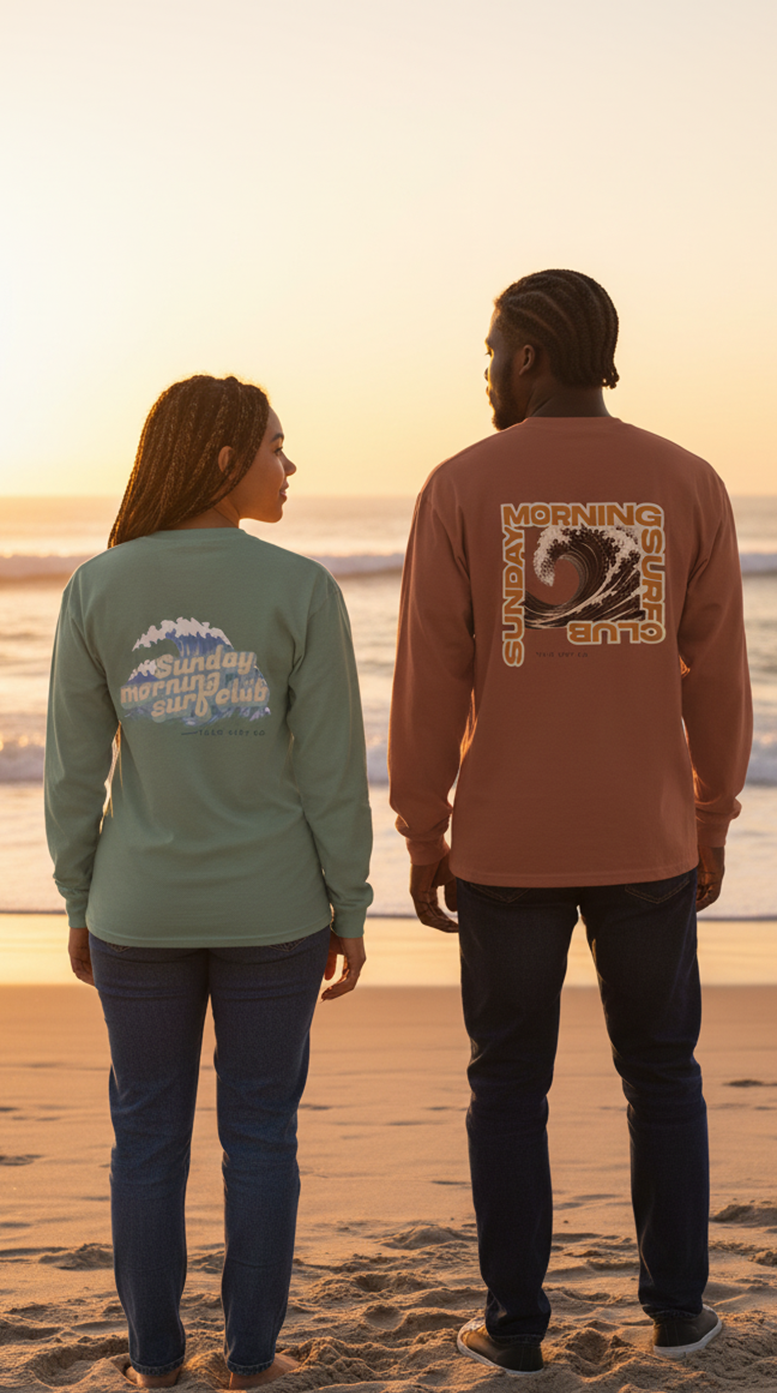 Men's Long Sleeve Sunday Morning Surf Club