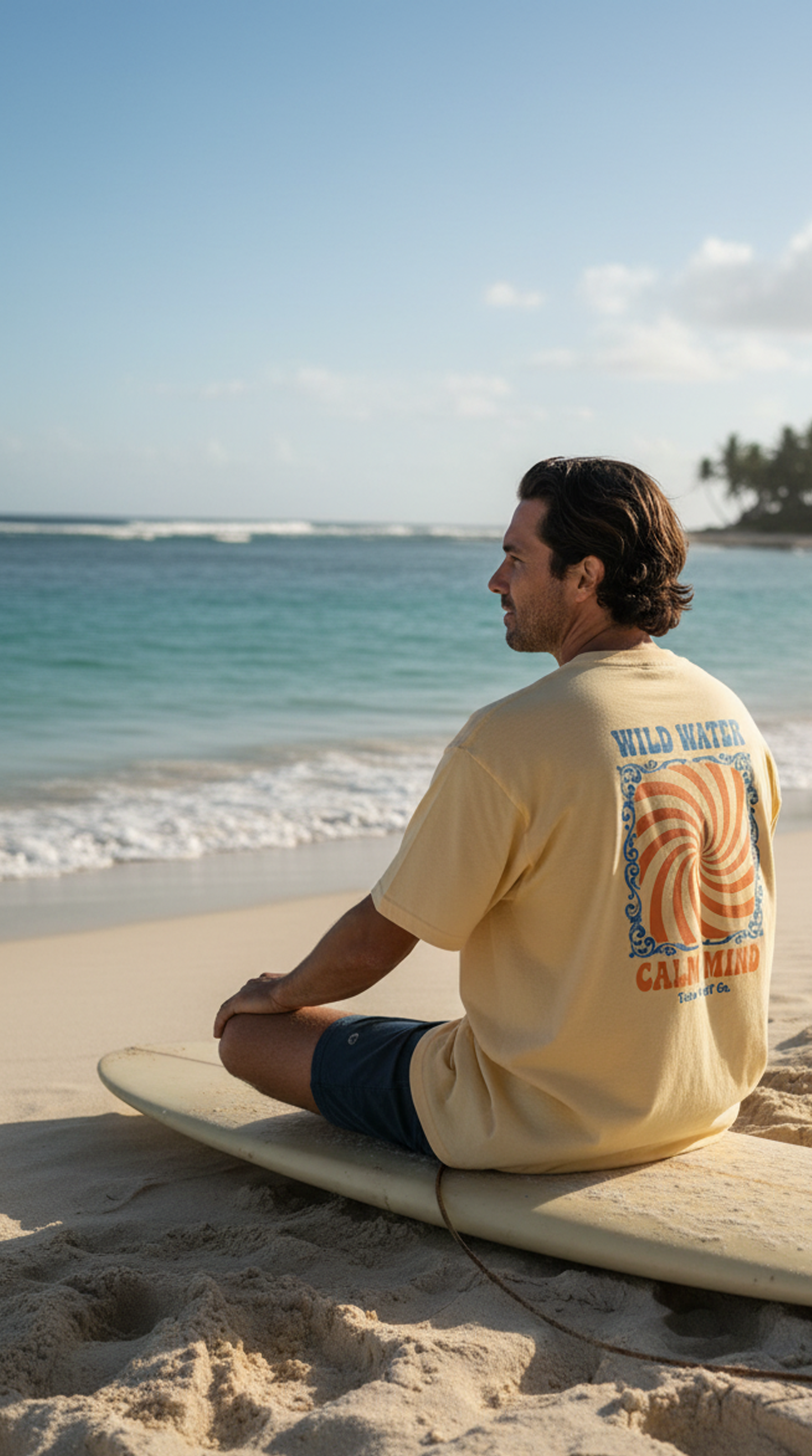 Men's Wild Water Calm Mind Tee