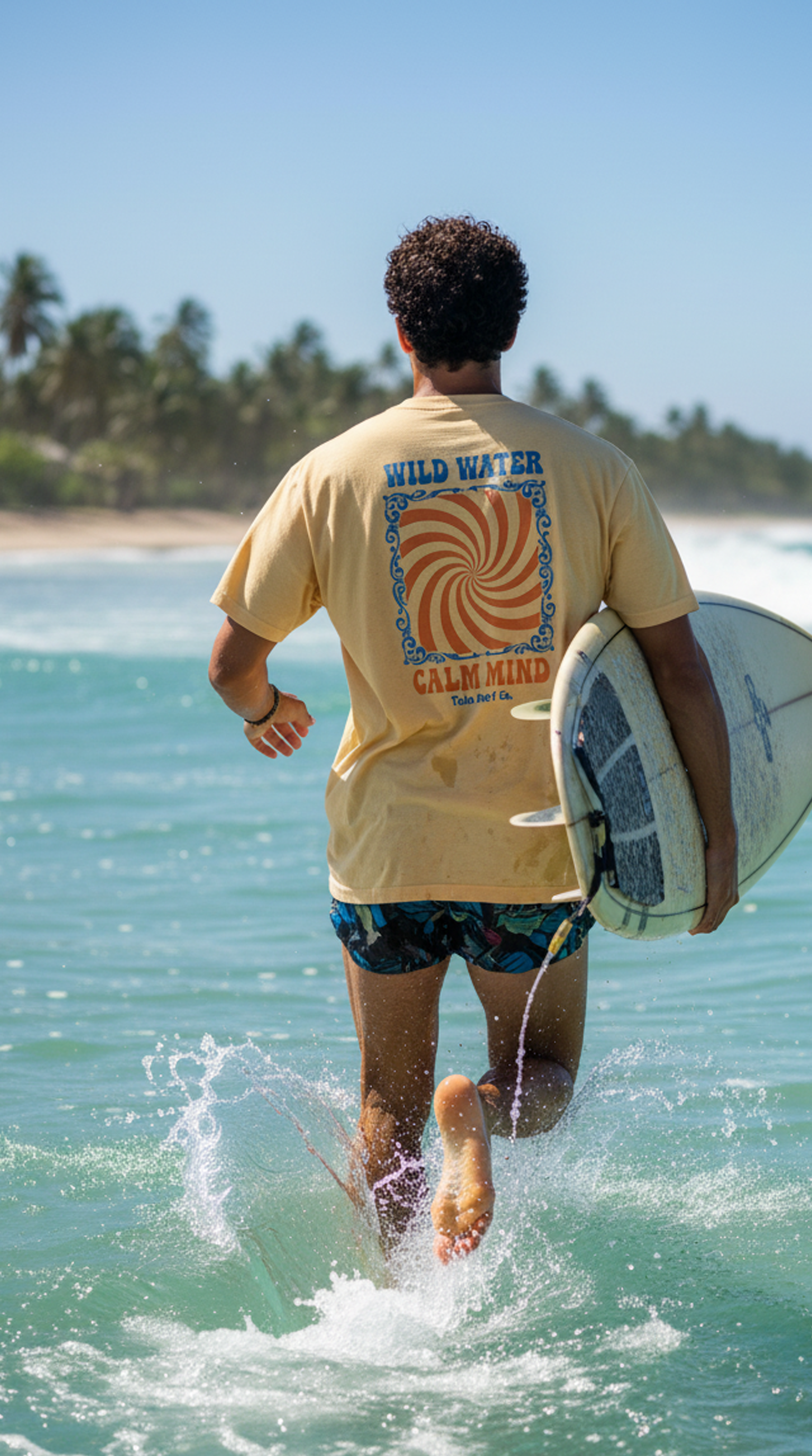 Men's Wild Water Calm Mind Tee