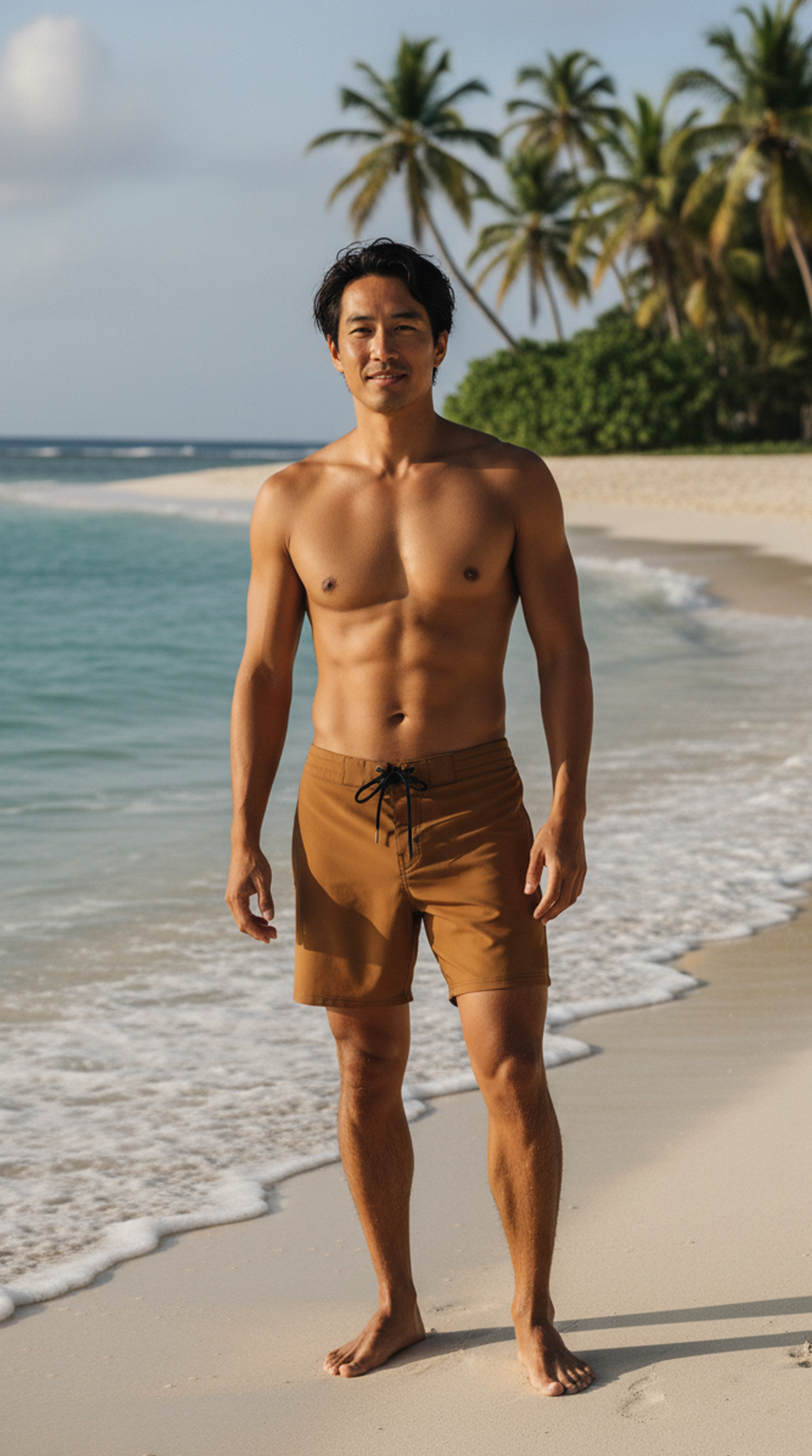 Men's Brown Talo Boardshorts