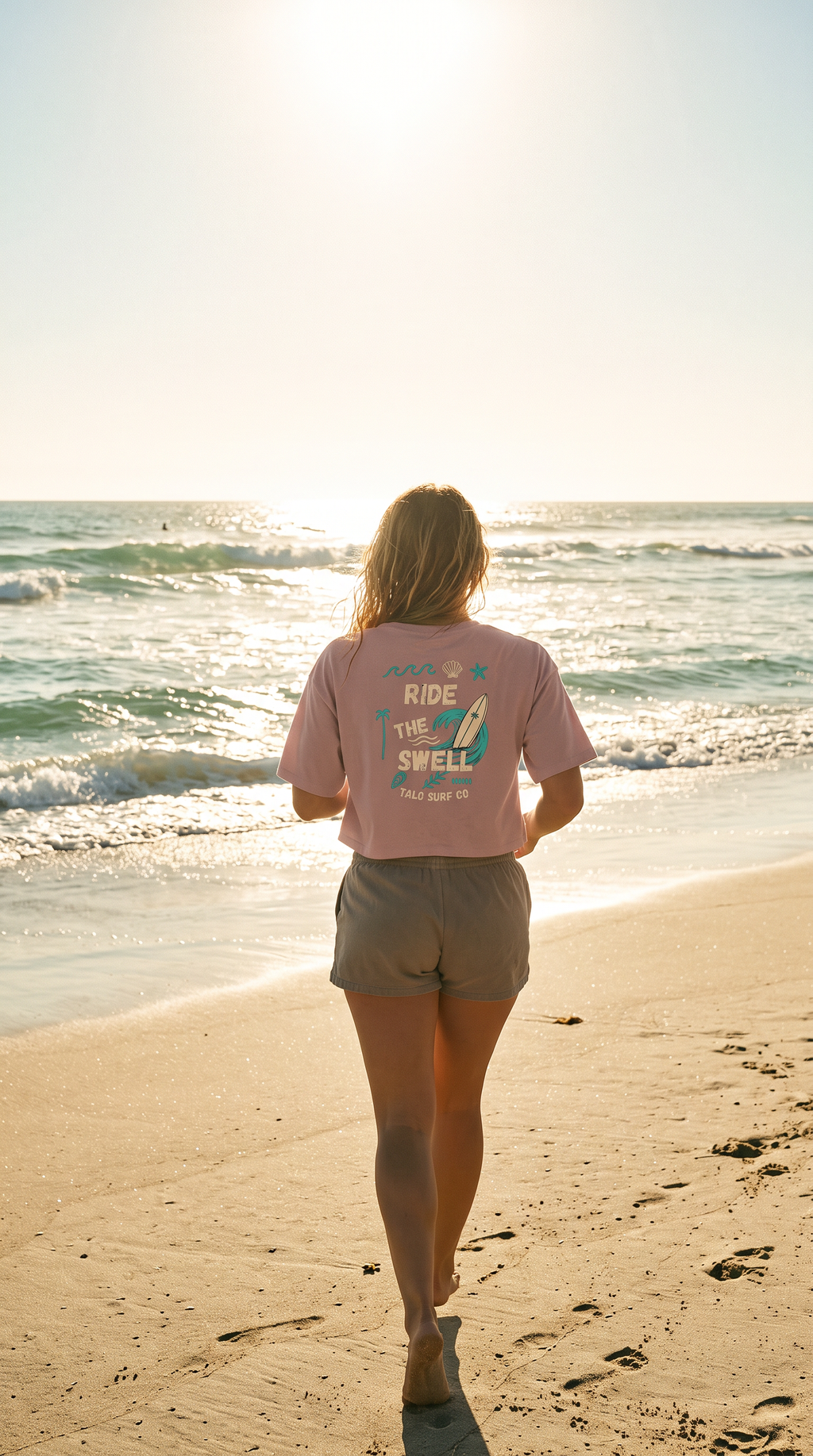 Women’s Ride The Swell Crop Tee