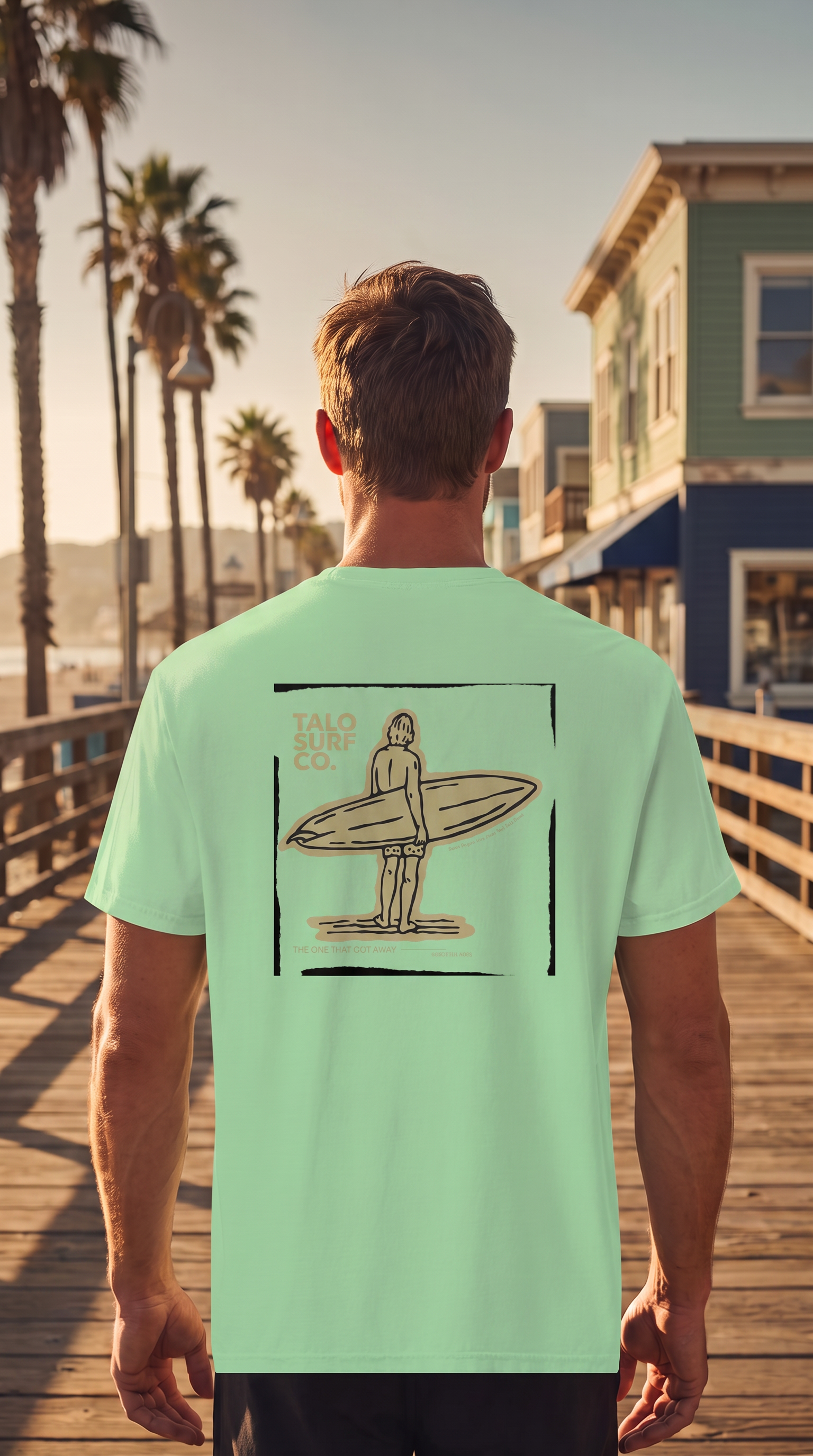 Men's Catch The Wave Tee