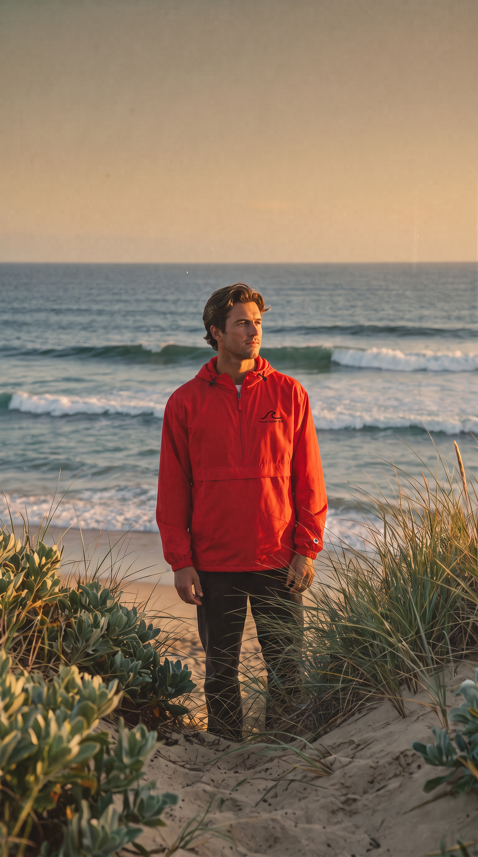 Men's Embroidered Champion Packable Jacket